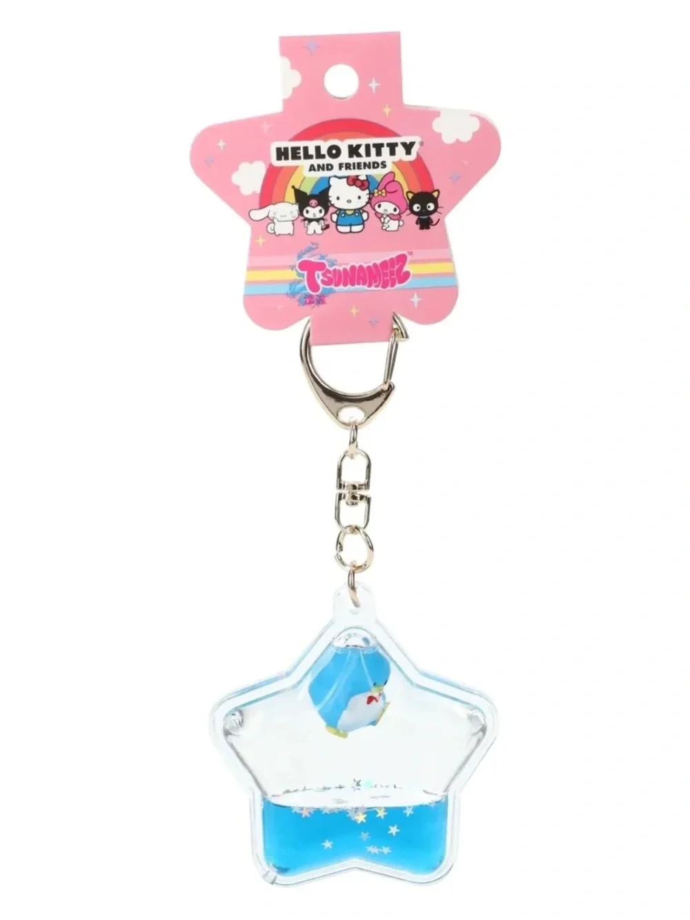 NEW Hello Kitty & Friends Tsunameez Star Keychain Cute Sanrio Bag Charm (Random)